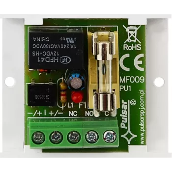 PULSAR AWZ510 reléový modul - 1x SPDT, 12V DC cievka, 1A