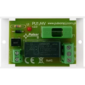 Pulsar AWZ514 reléový modul, 1x SPDT, 10-16V DC, 1A, skrutkové svorky