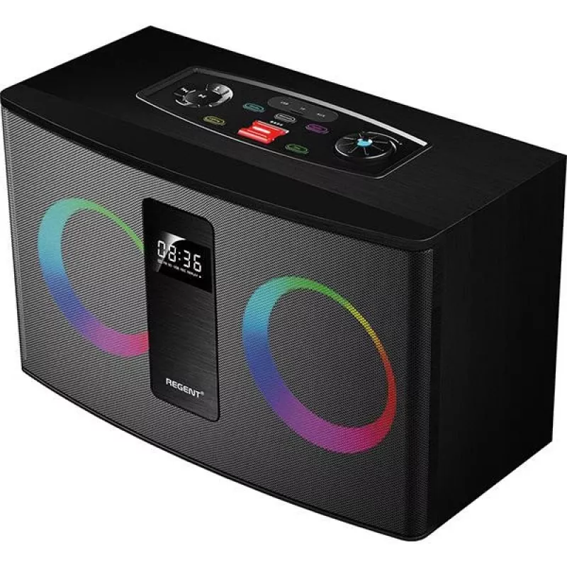 Ferguson Regent Power Audio 300BT RGB FM prenosný Bluetooth reproduktor