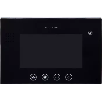 VIDOS M670B 7-palcový TFT-LCD farebný monitor pre domové telefóny