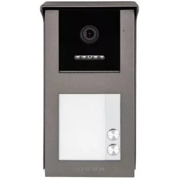 VIDOS IPX S101-2 vonkajšia jednotka - 2MP IP video domový telefón s RFID, PoE, IP65