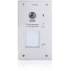 VIDOS DUO S1201A 2-vodičová video dverová stanica s RFID, Full HD 1080p, strieborná/tmavosivá