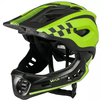 Vayox VA0421GS enduro prilba zelená veľkosť S
