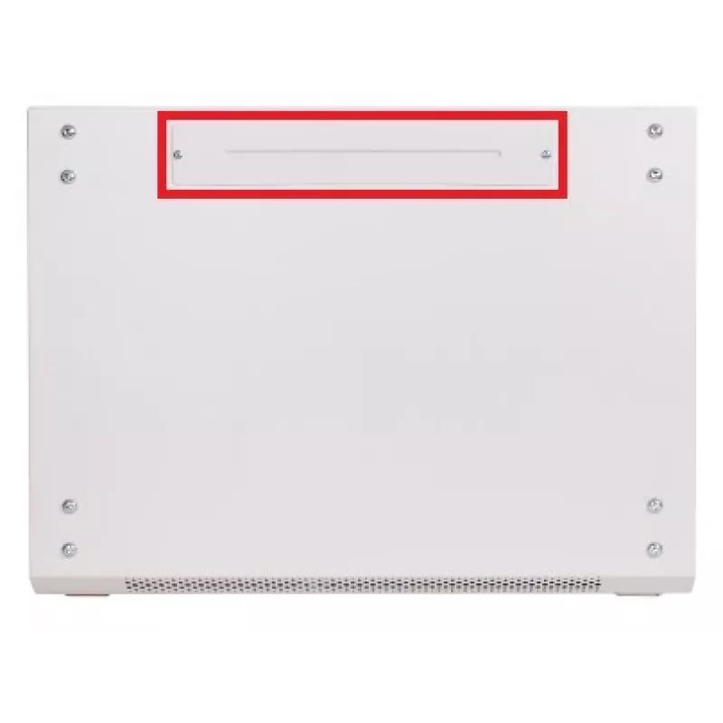 GETFORT WGF04-64EH-WGG 19 palcov 4U nástenné puzdro 600x450 mm sivé
