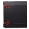 GETFORT CALI 12U 600x600 nástenný rack rozvádzač 19 palcov čierny