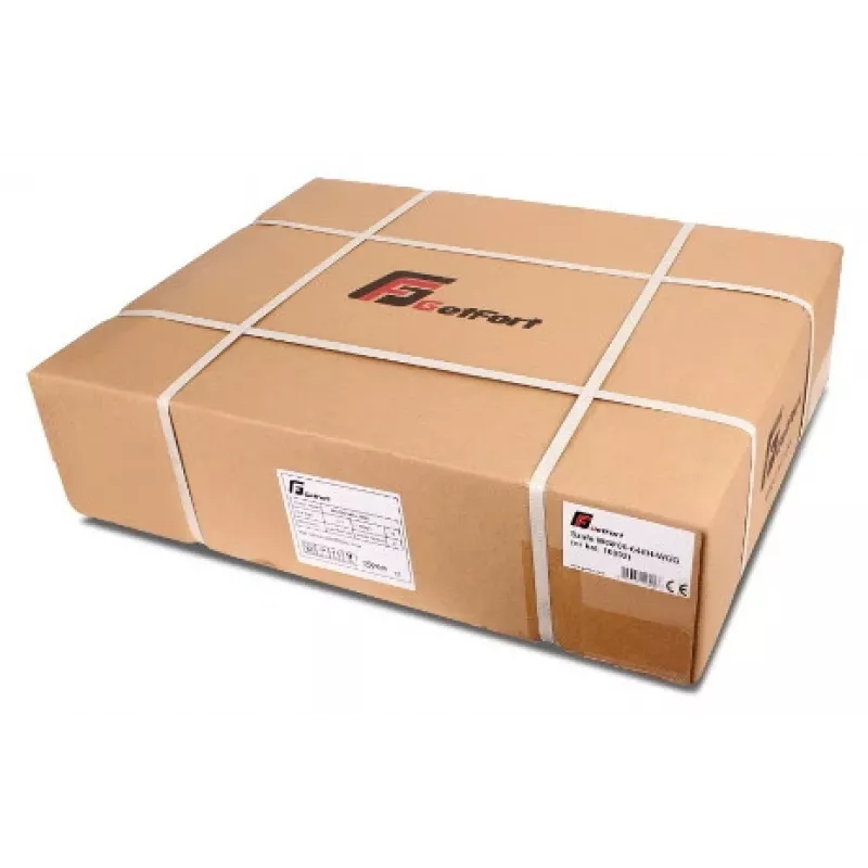 GETFORT CALI 19 palcov 15U nástenné puzdro 600x450 mm čierne