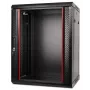 GETFORT CALI 19 palcov 15U nástenné puzdro 600x450 mm čierne
