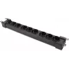 Getfort GF-9R30/IEC 1U 19-palcová rack PDU s 9x IEC C13 zásuvkami, 16A, 3m kábel, čierna