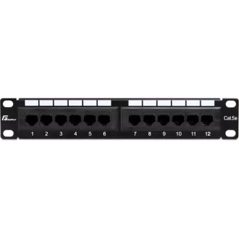 Getfort PGF-5EUTP12-B4 12-port Cat5e UTP patch panel 10