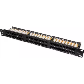 Patch panel UTP Cat.6 48 portov 2U 19