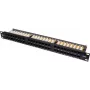 Patch panel UTP Cat.6 48 portov 2U 19