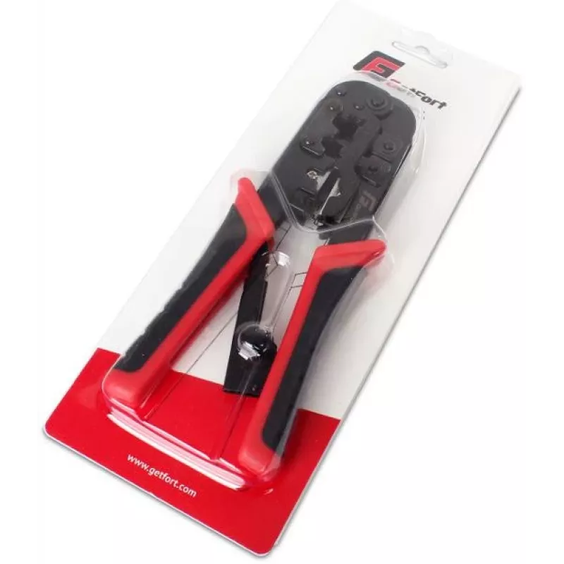 Getfort NGF-07 RJ45 / RJ12 / RJ11 krimpovacie kliešte (8P 6P 4P)