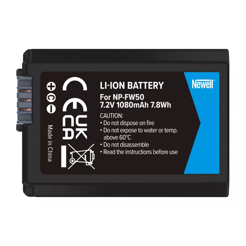Newell náhradná batéria pre Sony NP-FW50, 1100mAh, 7,4V Li-Ion, čierna