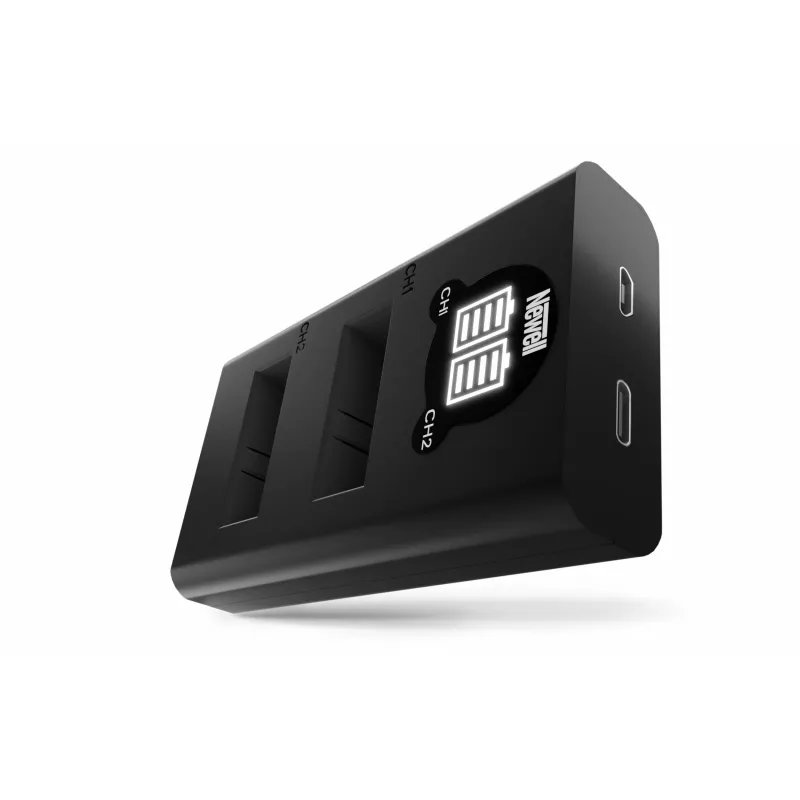 Newell DL-USB-C Dual-Channel nabíjačka a 2 batérie SPJB1B pre GoPro 8