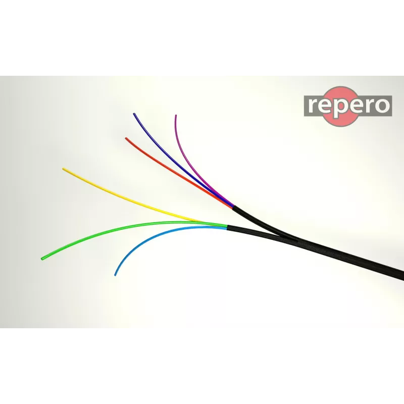 REPERO 735 Industry výstražná páska 25mm x 25m bielo-čierna