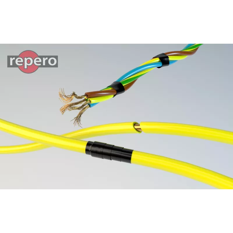 Repero 747 silikónová samozváracacia páska 25mm x 3m čierna TTE747S1-0025-03