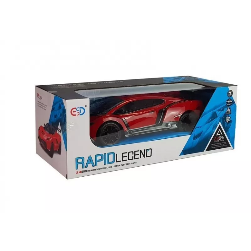 LEAN TOYS Diaľkovo ovládané športové auto 1:16 Scale 2.4 GHz