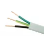 ELEKTROKABEL YDYp 3x1,5mm2 plochý kábel 450/750V 100m biely