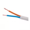 ELEKTROKABEL OMY 2x1mm² H03VV-F elektrický kábel biely 100m