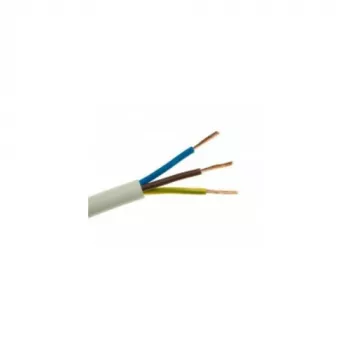 ELEKTROKABEL Lanový kábel OMY 3x1mm2 300V 100m biely