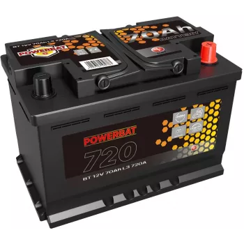 POWERBAT L3 12V 70Ah AGM Start-Stop batéria