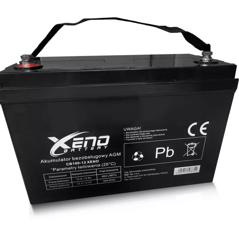 BAT Xeno Black 12V 100Ah AGM batéria