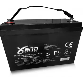 BAT Xeno Black 12V 100Ah AGM batéria