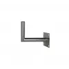 CORAB USL-48/250AL Uhlová nástenná konzola pre 48mm stožiar, 250mm vyloženie, hliník, strieborná