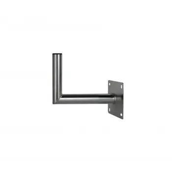 CORAB USL-48/250AL Uhlová nástenná konzola pre 48mm stožiar, 250mm vyloženie, hliník, strieborná