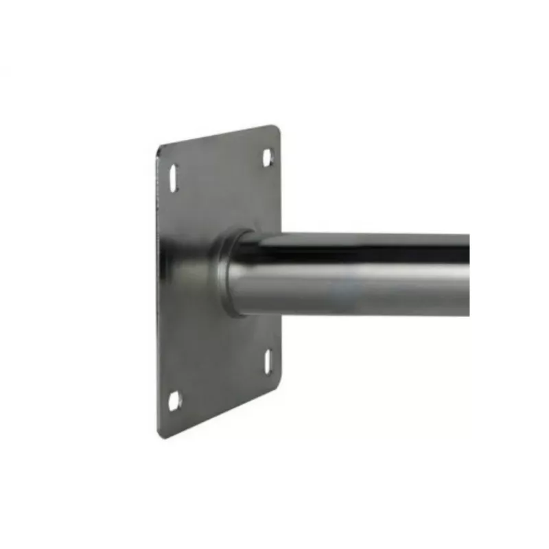 CORAB USL-48/250AL Uhlová nástenná konzola pre 48mm stožiar, 250mm vyloženie, hliník, strieborná
