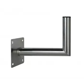 CORAB USL-48/300AL Rohová nástenná konzola pre satelitnú parabolu, hliník, 48 mm rúra, 300 mm rameno