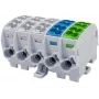 SIMET SIMBLOCK SCB 25-5X rozvodný blok Al/Cu 80/150 1x10-25mm² 5x1.5-16mm² sivý