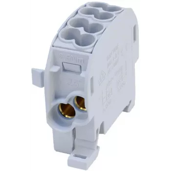 SIMET SCB 25 Al/Cu 80110 SIMBLOCK odbočný rozvodný blok, sivý 81501002