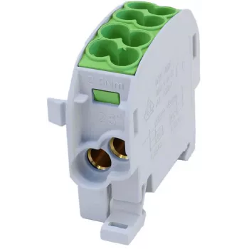 SIMET SCB 25 odbočný rozvodný blok Al/Cu 80-110 SIMBLOCK, zelený 81501005