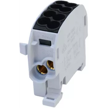 SIMET SCB 25 Al/Cu 80110 SIMBLOCK odbočný rozvodný blok, čierny 81501007