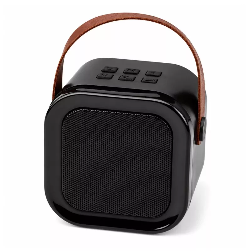 LEAN karaoke set Bluetooth reproduktor dva mikrofóny LED svetlá čierny