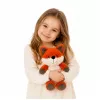 LEAN TOYS plyšová líška plyšová hračka mäkká plyšová hračka 28 cm