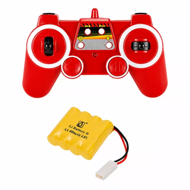 LEAN TOYS hasičské auto s 660° otáčavým výložníkom, na diaľkové ovládanie RC 1:20