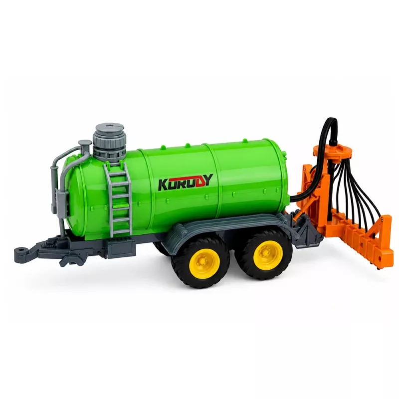 LEAN TOYS na diaľkové ovládanie poľnohospodársky traktor s postrekovačom tekutých hnojív 1:24