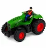 LEAN TOYS na diaľkové ovládanie traktor s hrabľami na seno RC svetlá 1:24