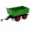LEAN TOYS RC poľnohospodársky traktor s vyklápacím prívesom a osvetlením 1:24