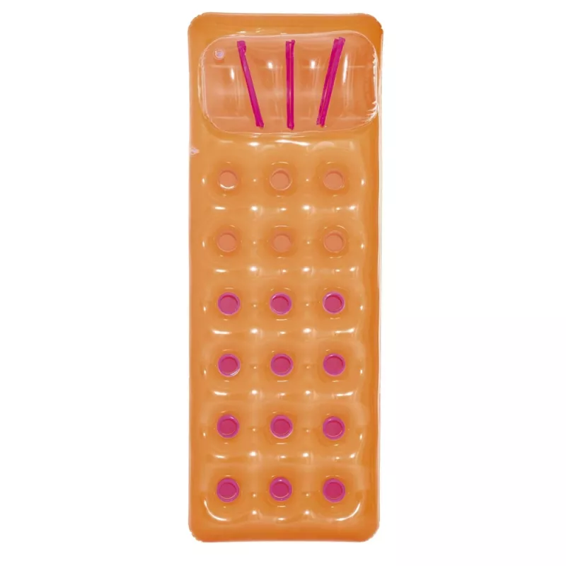 Bestway 43015 nafukovacia matrace do bazéna, oranžová, 183x69x15 cm