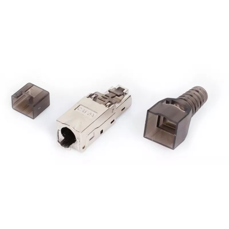 GETFORT RJ45 Cat.6A FTP bez nástrojov modulárny konektor 8P8C