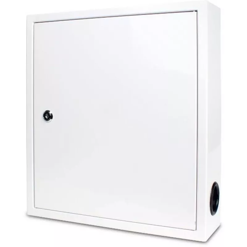 GETFORT multimediálny rozvádzač na omietku 390x350x100 mm biely