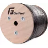 GETFORT CAT.6 U/UTP vonkajší gélom plnený ethernetový kábel 500m čierny