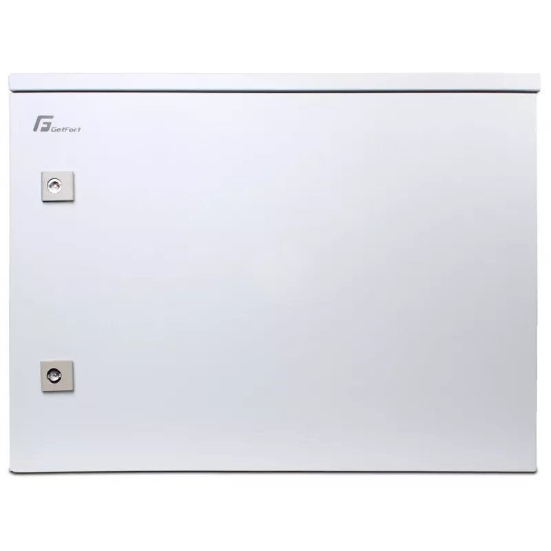 Getfort Hermetic 19 palcový 6U nástenný rack rozvádzač 550x320 mm IP54 sivý