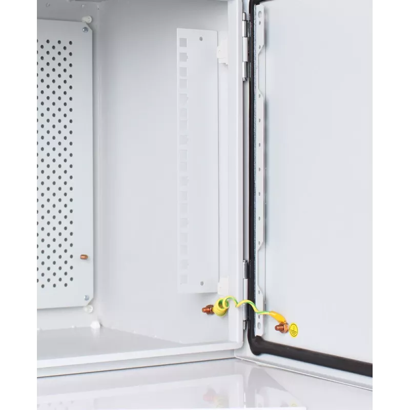 Getfort Hermetic 19-palcový 9U nástenný rack rozvádzač 550x320 mm sivý