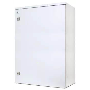 Getfort HGF12-54E-WSG hermetický 19-palcový 12U nástenný rozvádzač IP54 550x410mm svetlosivý