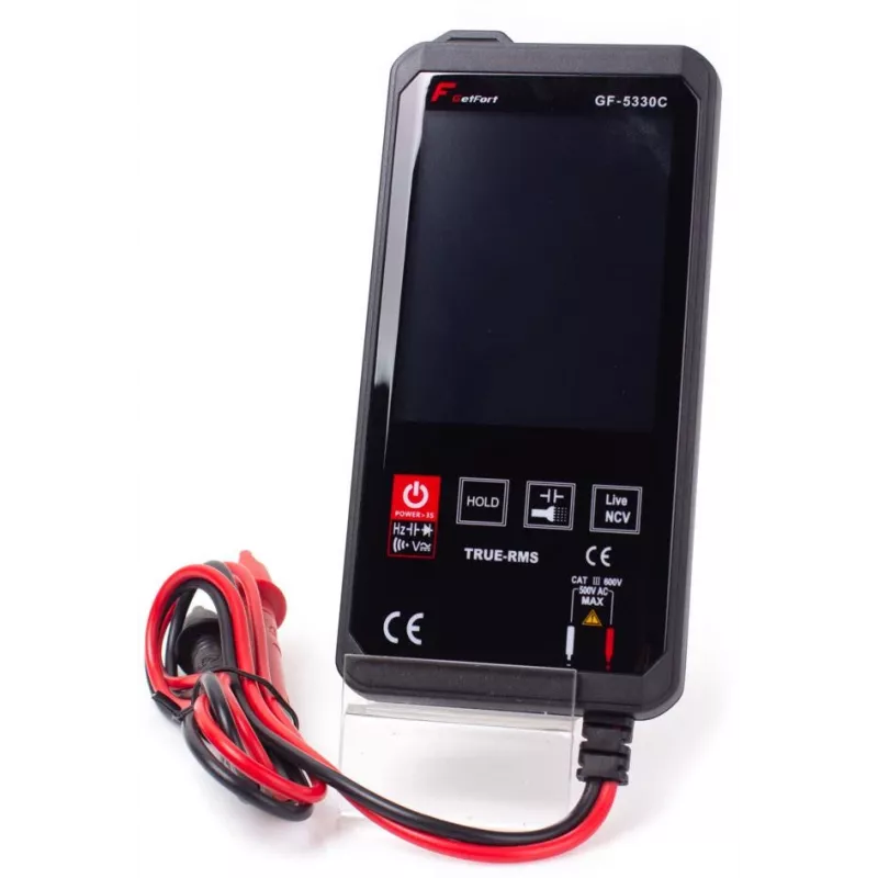 GETFORT GF-5330C digitálny multimeter, 1999 Counts, True RMS, CAT III 600V