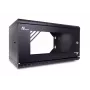 GETFORT ECO v3 19 inch 4U 520x340 nástenný rozvádzač rack skriňa čierna